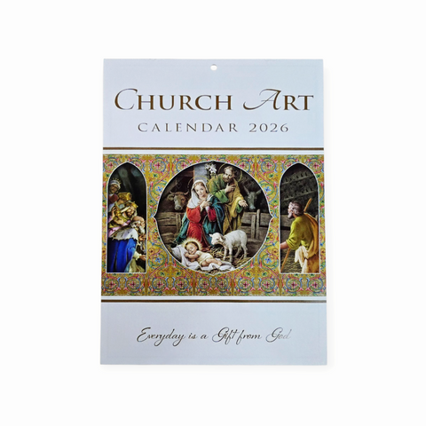CALENDAR 2026 CHURCH ART (HANGING) 9672 - THREE KINGS