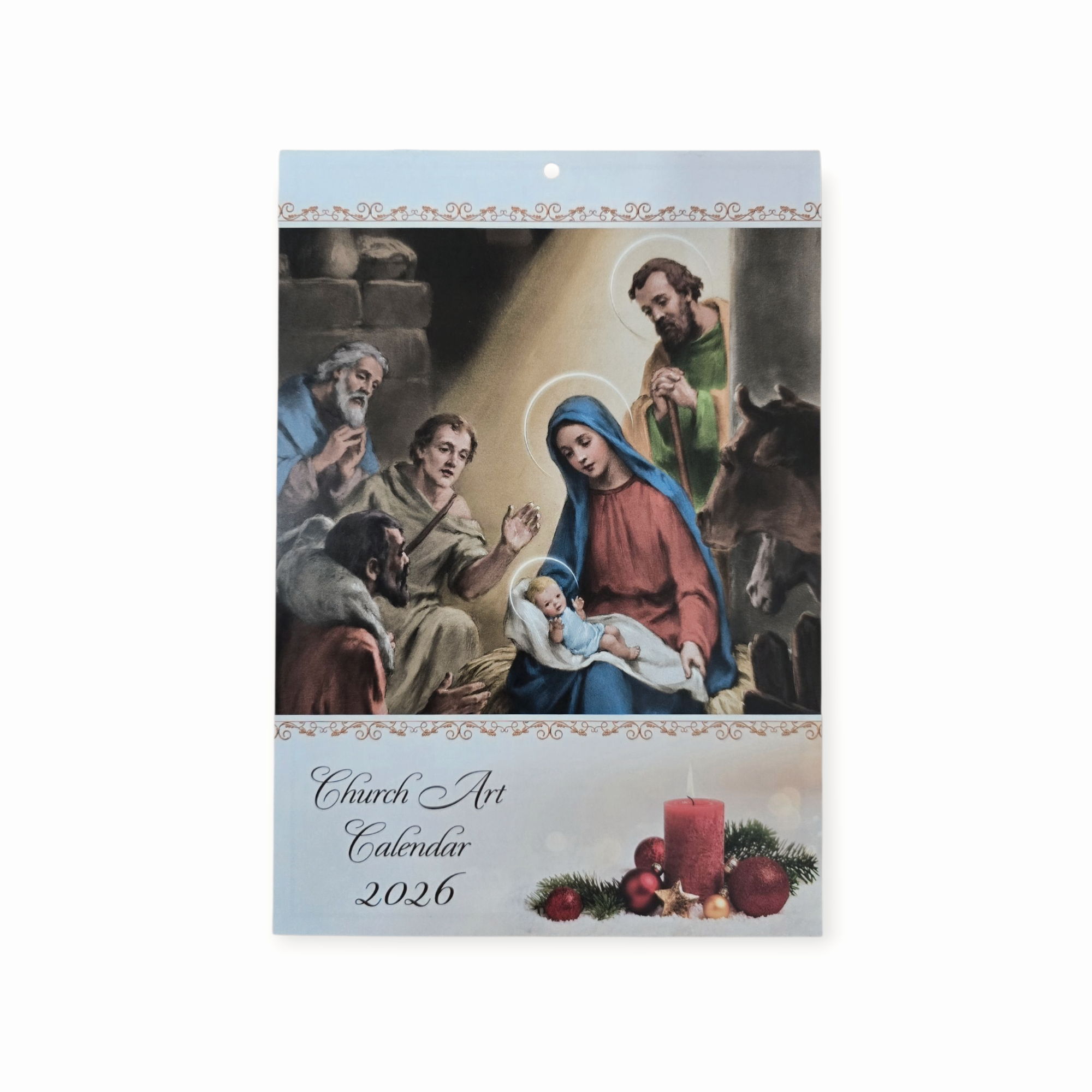 CALENDAR 2026 CHURCH ART (HANGING) 96735 - NATIVITY SCENE