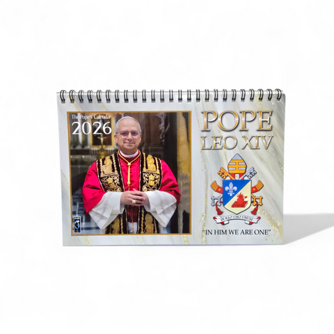 THE POPE'S CALENDAR 2026 - TABLE CALENDAR