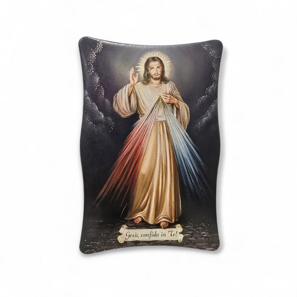 WOODEN PLAQUES WITH HOLY PICTURES