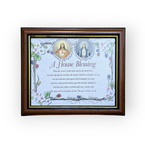 HOUSE BLESSING FRAMED PICTURE