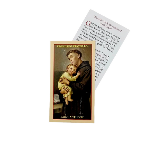 PRAYER CARDS (ASSORTED)