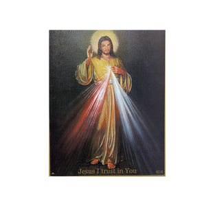 DIVINE MERCY PICTURE 8 x 10"