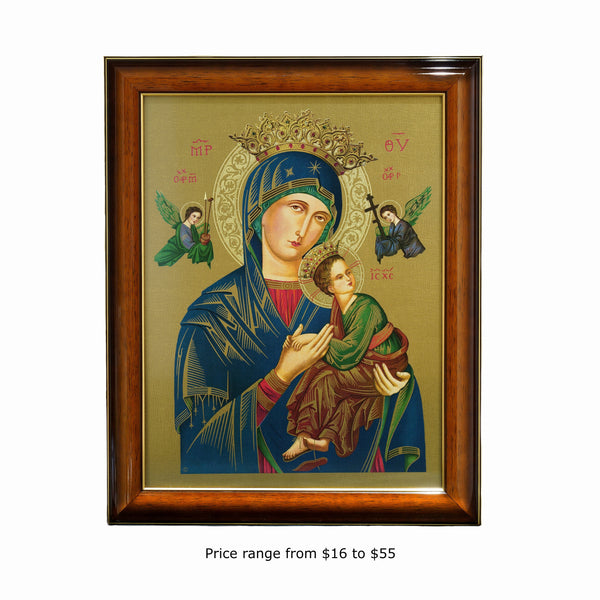 OUR MOTHER OF PERPETUAL HELP FRAMED PICTURE