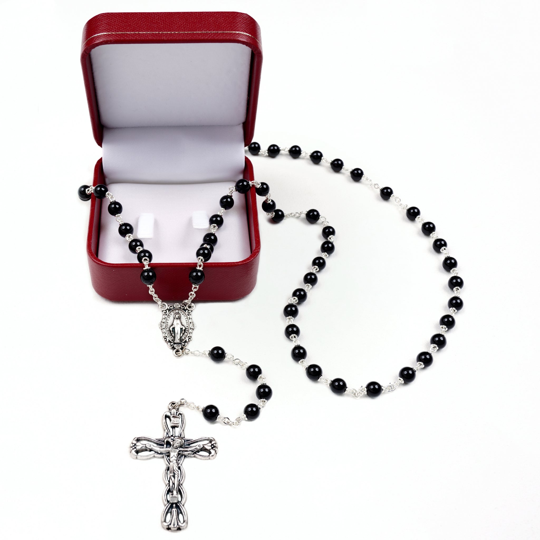 black onyx rosary