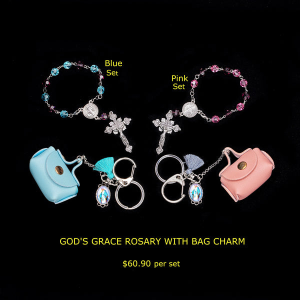 rosary bag charm