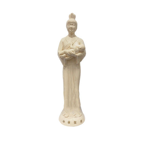OUR LADY OF CHINA STATUE - 30cm