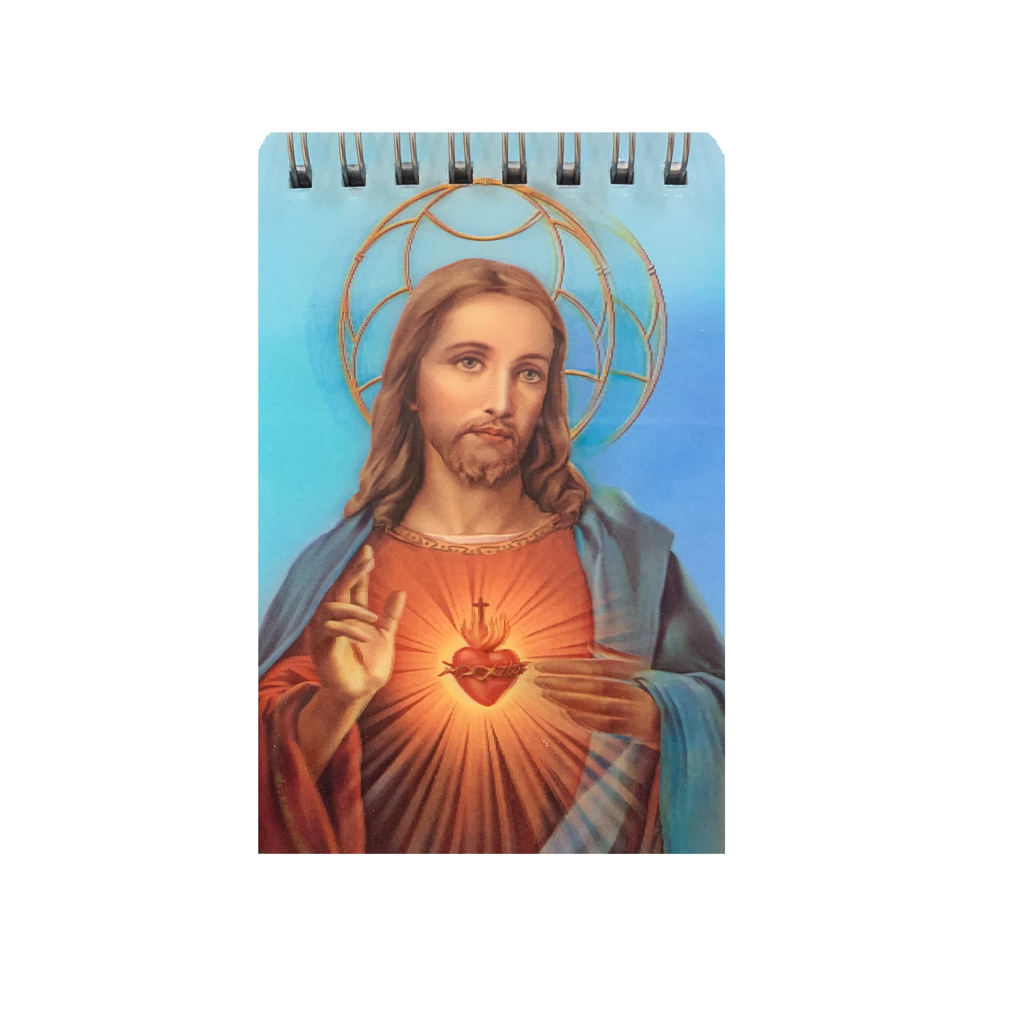 scared heart of Jesus note book