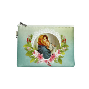 WRISTLET POUCH WITH  HOLY PICTURES