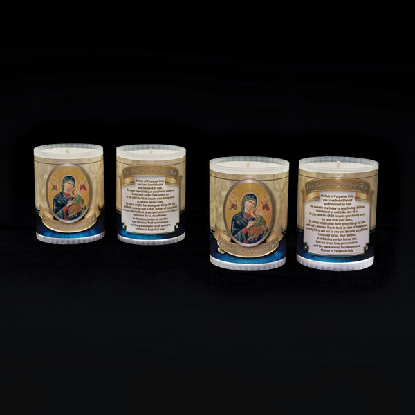 VOTIVE CANDLES - OUR MOTHER OF PERPETUAL HELP