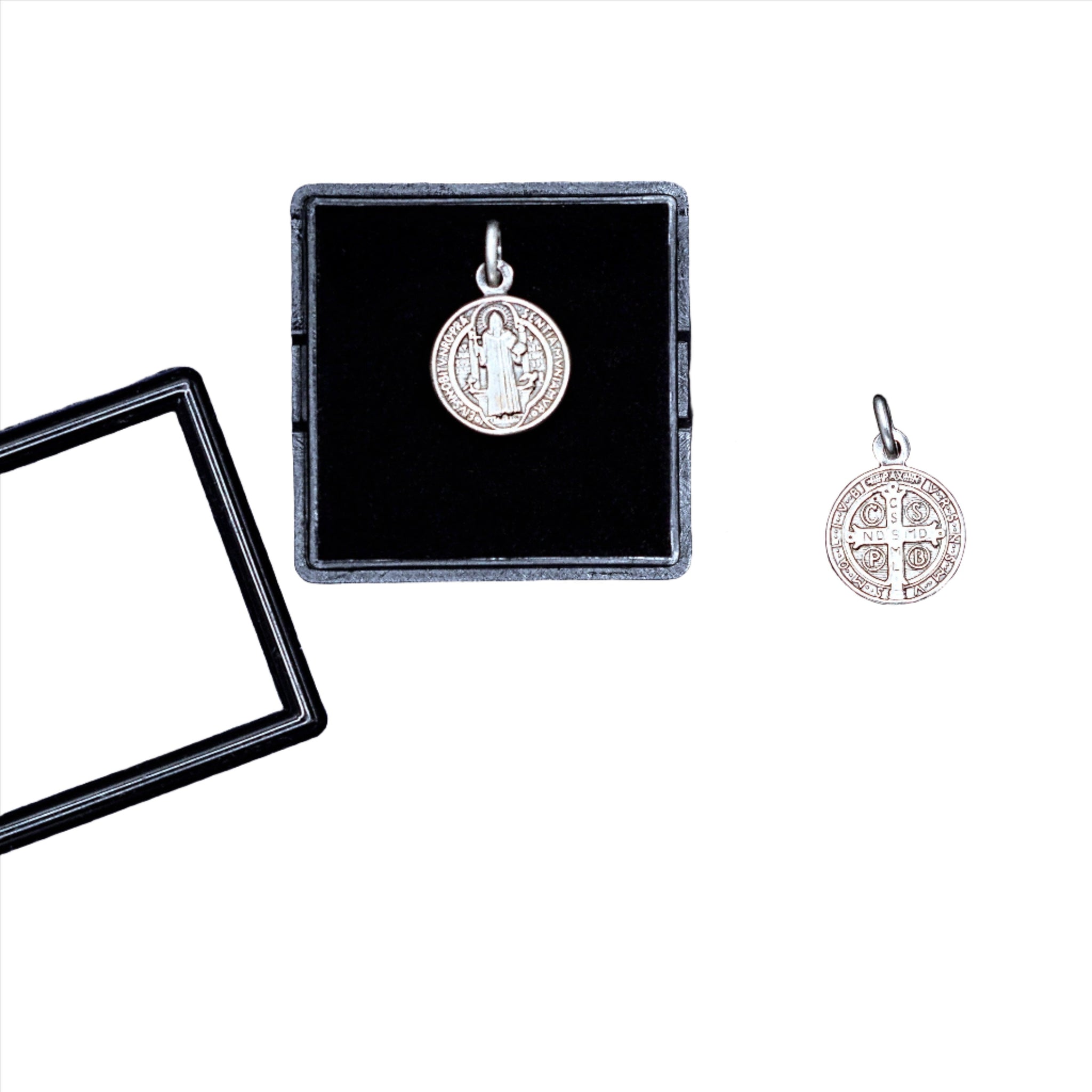 STERLING SILVER BENEDICT MEDAL PENDANT – Alphonsus Liguori