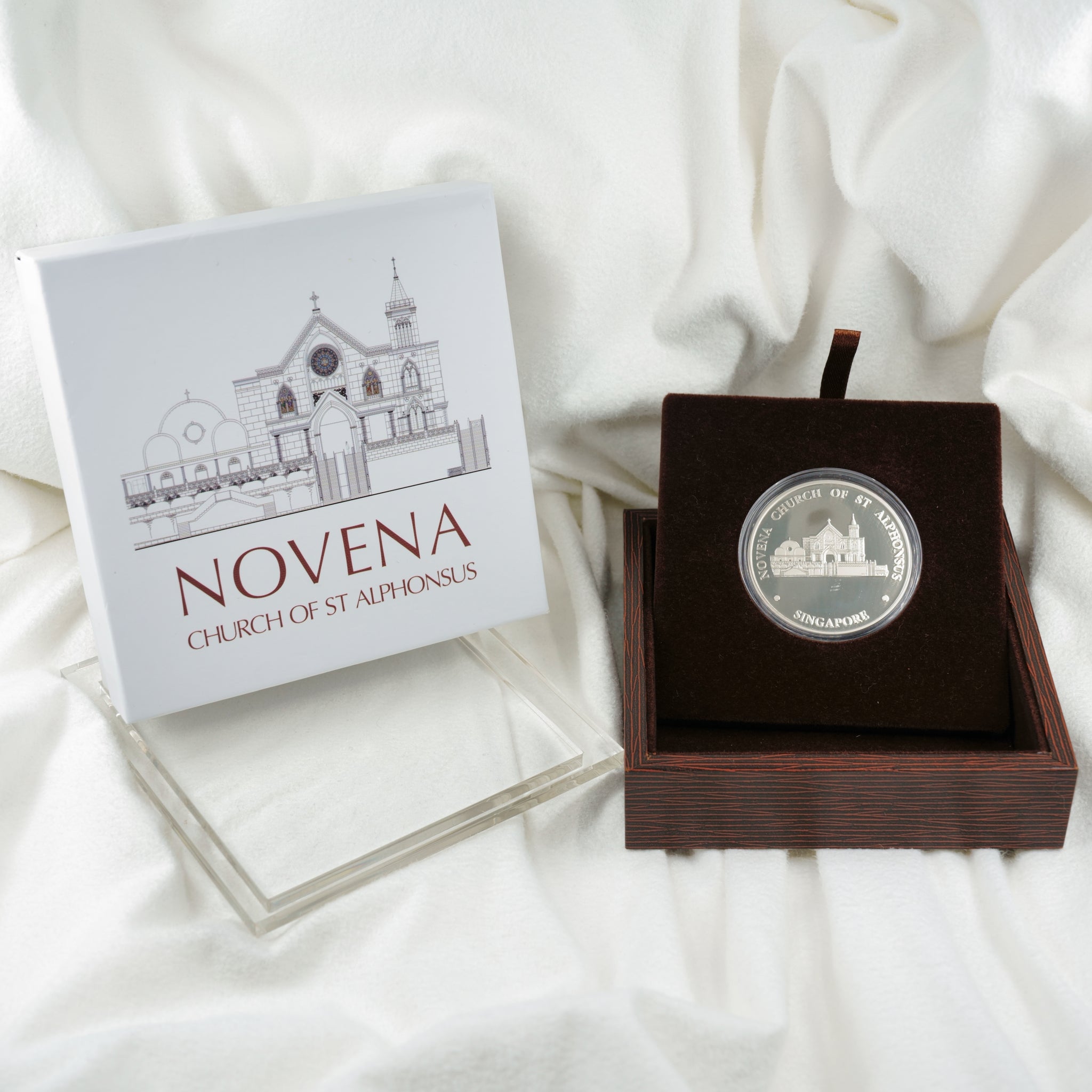 Novena  Church commemorative medallion 