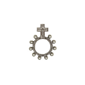 ROSARY RING (OXIDIZED)