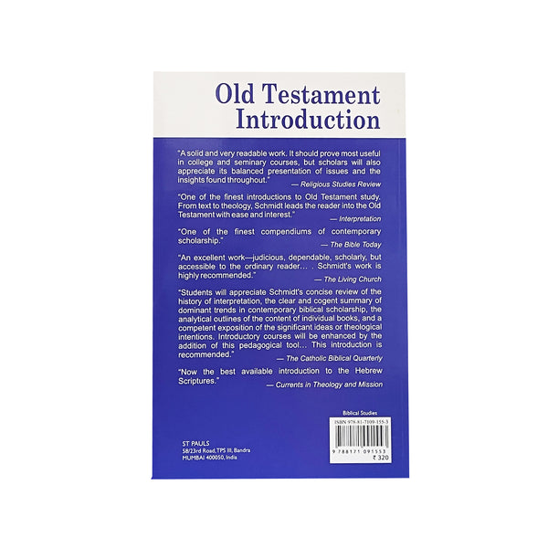 OLD TESTAMENT INTRODUCTION