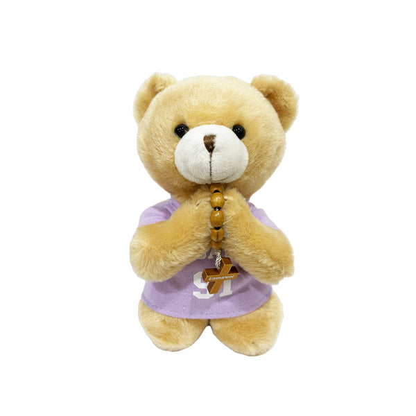 praying bear plushy psalm 91 purple