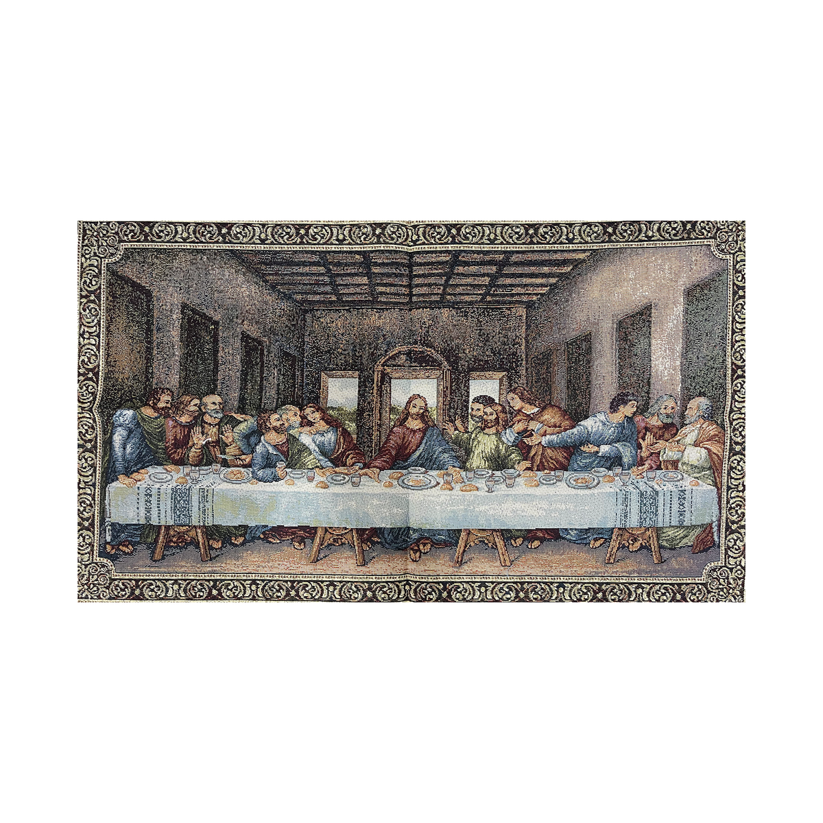 LAST SUPPER TAPESTRY (ITALIAN) - 45 X 70CM – Alphonsus Liguori Gift Shop